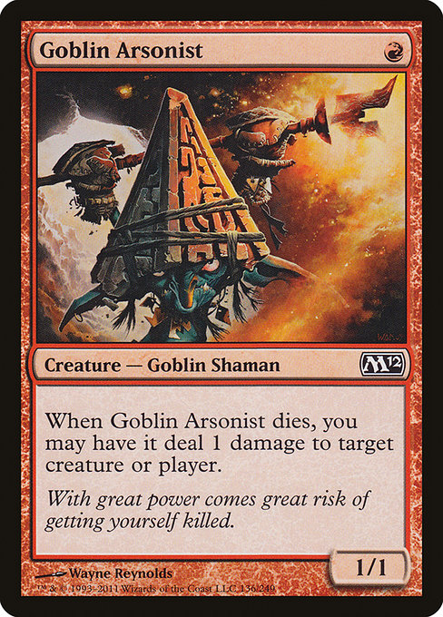 Goblin Arsonist [Magic 2012] | Gam3 Escape