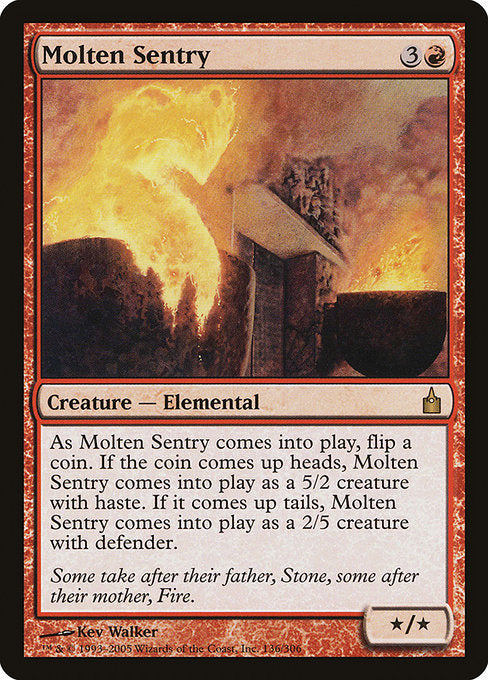 Molten Sentry [Ravnica: City of Guilds] | Gam3 Escape