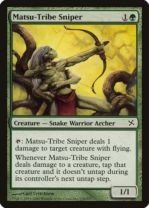 Matsu-Tribe Sniper [Betrayers of Kamigawa] | Gam3 Escape