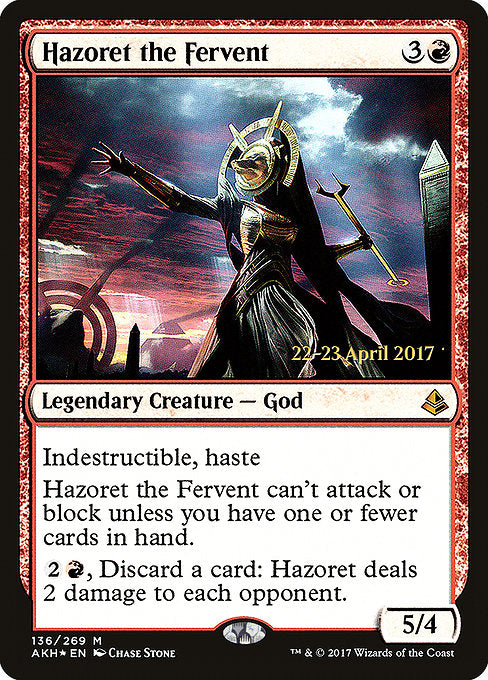 Hazoret the Fervent [Amonkhet Promos] | Gam3 Escape