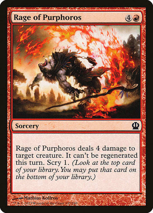 Rage of Purphoros [Theros] | Gam3 Escape
