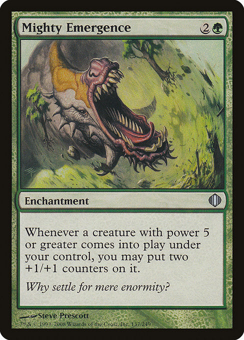 Mighty Emergence [Shards of Alara] | Gam3 Escape
