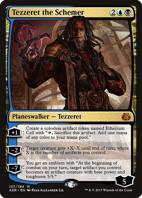 Tezzeret the Schemer [Aether Revolt] | Gam3 Escape