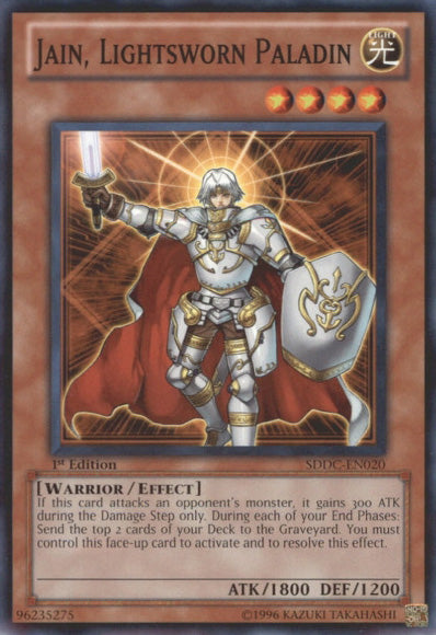 Jain, Lightsworn Paladin [SDDC-EN020] Common | Gam3 Escape