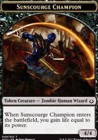 Sunscourge Champion // Cat Double-sided Token [Hour of Devastation] | Gam3 Escape