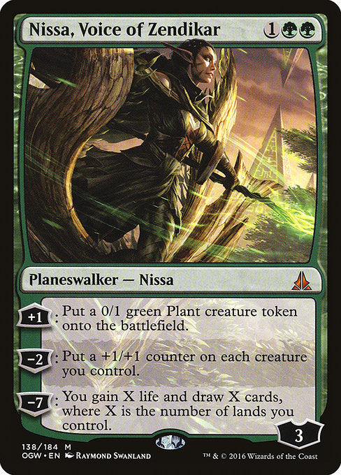 Nissa, Voice of Zendikar [Oath of the Gatewatch] | Gam3 Escape