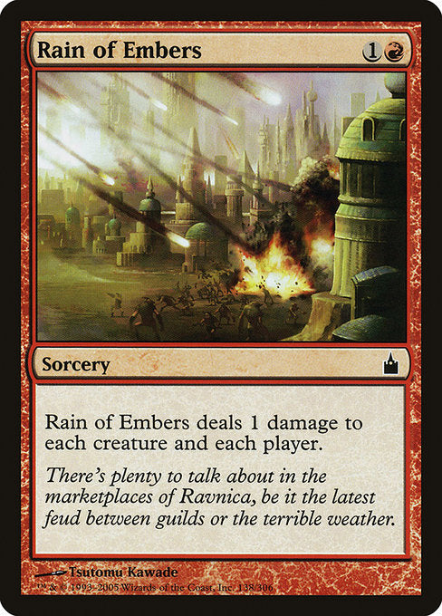 Rain of Embers [Ravnica: City of Guilds] | Gam3 Escape