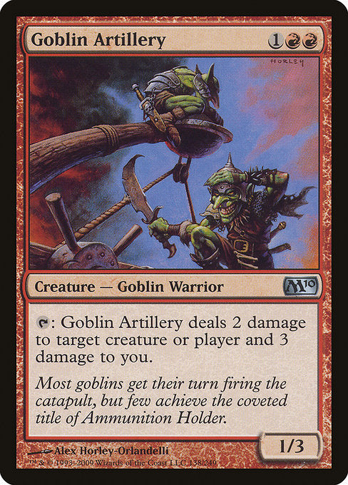 Goblin Artillery [Magic 2010] | Gam3 Escape