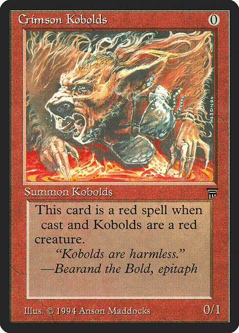 Crimson Kobolds [Legends] | Gam3 Escape