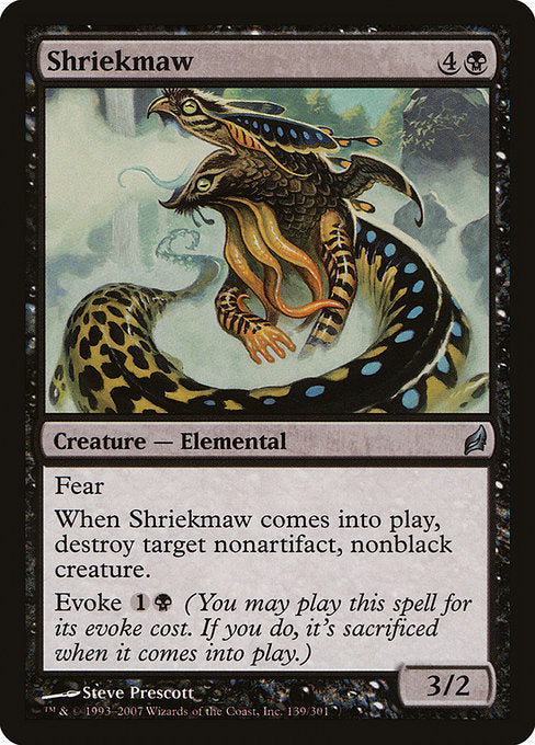 Shriekmaw [Lorwyn] | Gam3 Escape