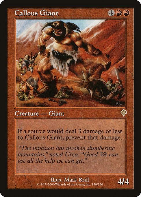 Callous Giant [Invasion] | Gam3 Escape