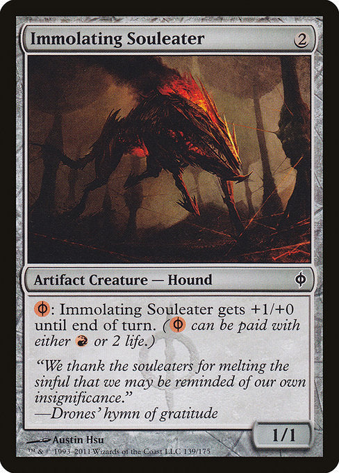 Immolating Souleater [New Phyrexia] | Gam3 Escape