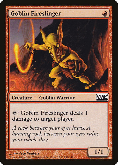 Goblin Fireslinger [Magic 2012] | Gam3 Escape