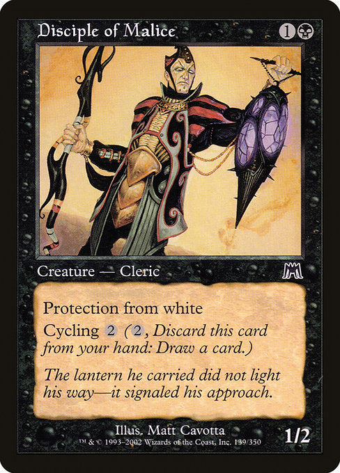 Disciple of Malice [Onslaught] | Gam3 Escape