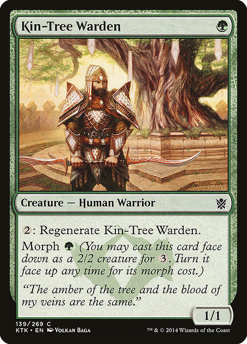 Kin-Tree Warden [Khans of Tarkir] | Gam3 Escape