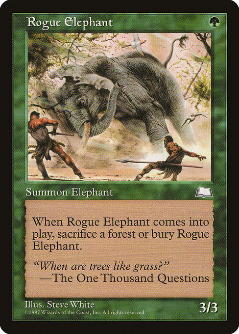 Rogue Elephant [Weatherlight] | Gam3 Escape
