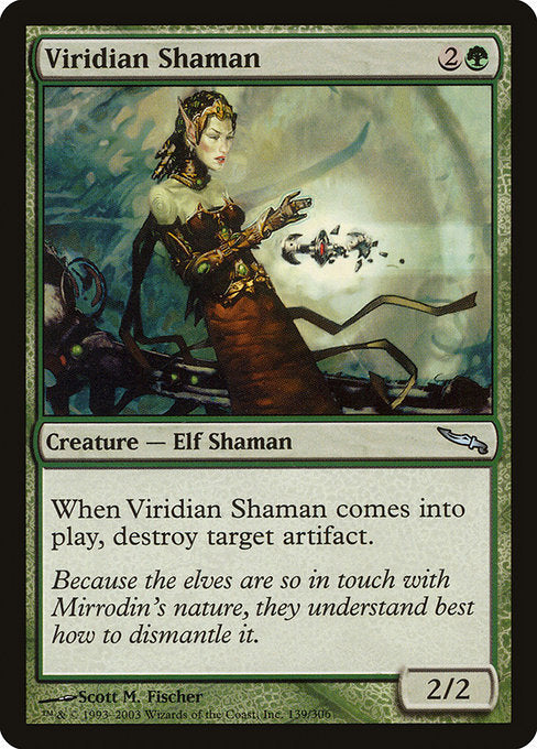 Viridian Shaman [Mirrodin] | Gam3 Escape