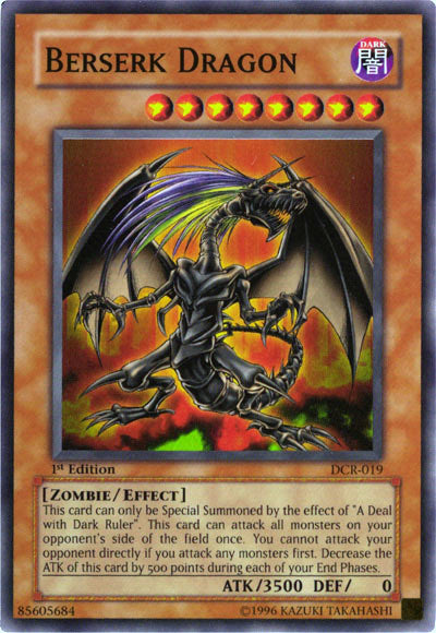 Berserk Dragon [DCR-019] Super Rare | Gam3 Escape