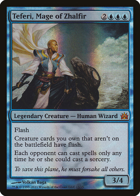 Teferi, Mage of Zhalfir [From the Vault: Legends] | Gam3 Escape