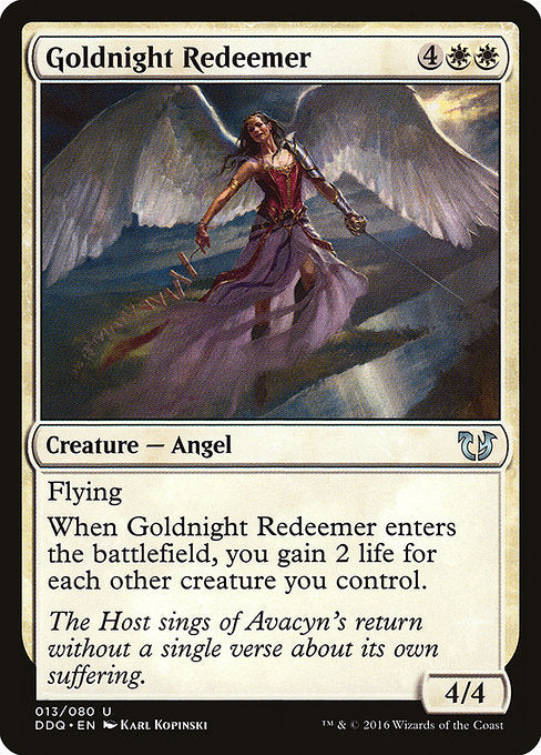Goldnight Redeemer [Duel Decks: Blessed vs. Cursed] | Gam3 Escape