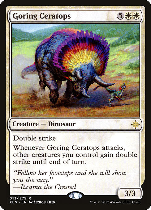 Goring Ceratops [Ixalan] | Gam3 Escape