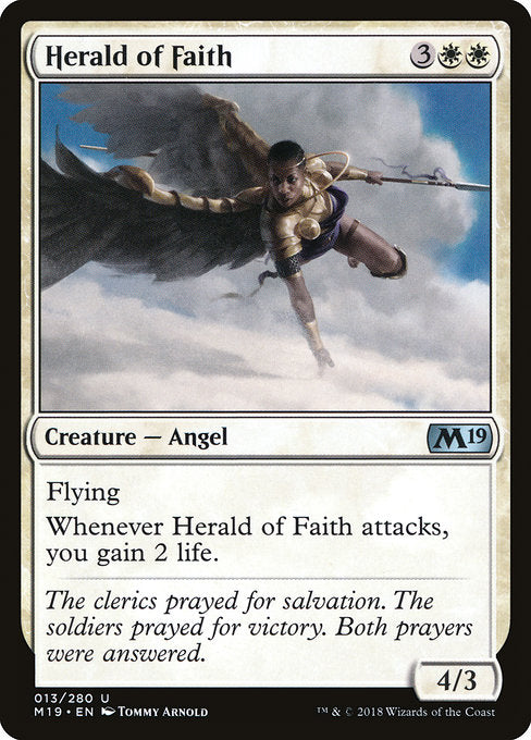 Herald of Faith [Core Set 2019] | Gam3 Escape