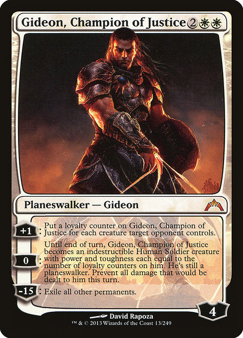 Gideon, Champion of Justice [Gatecrash] | Gam3 Escape