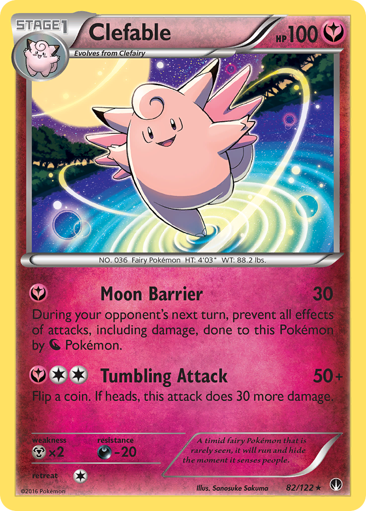 Clefable (82/122) [XY: BREAKpoint] | Gam3 Escape