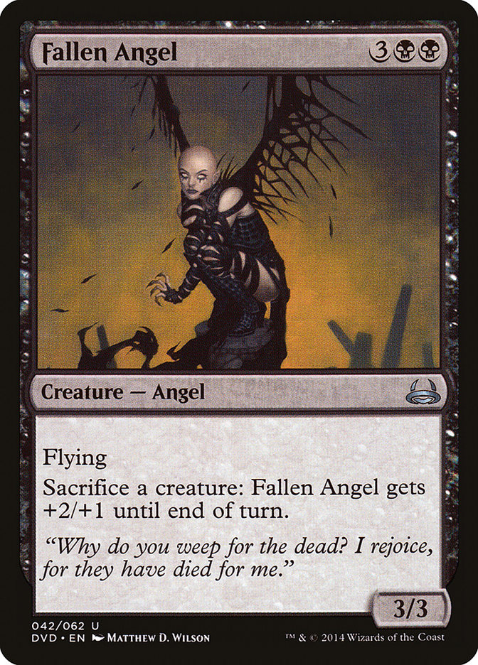 Fallen Angel (Divine vs. Demonic) [Duel Decks Anthology] | Gam3 Escape