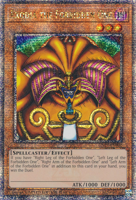 Exodia the Forbidden One [TN23-EN002] Quarter Century Secret Rare | Gam3 Escape