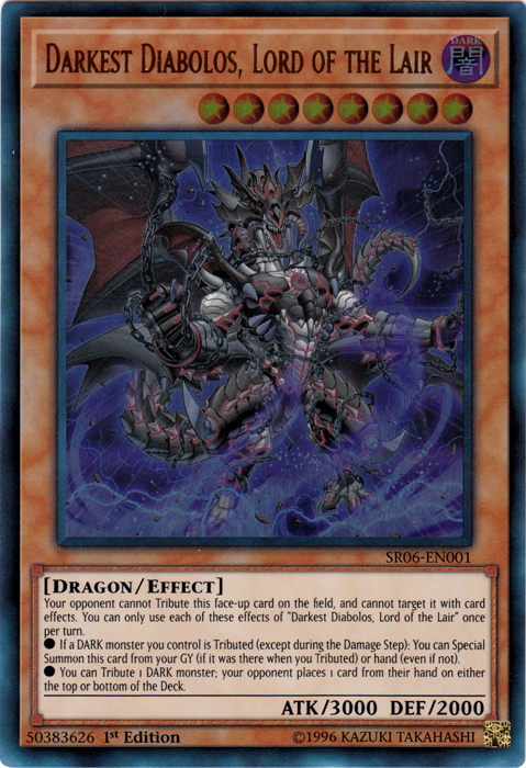 Darkest Diabolos, Lord of the Lair [SR06-EN001] Ultra Rare | Gam3 Escape