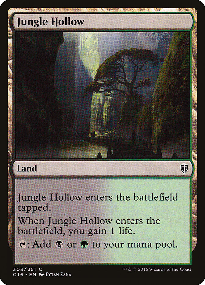 Jungle Hollow [Commander 2016] | Gam3 Escape