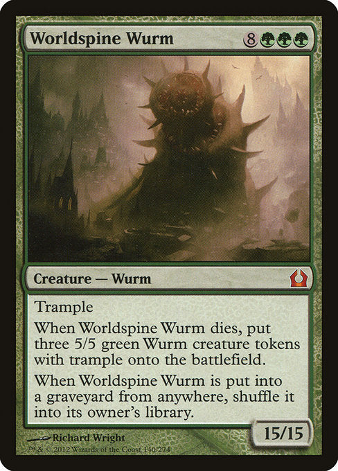 Worldspine Wurm [Return to Ravnica] | Gam3 Escape