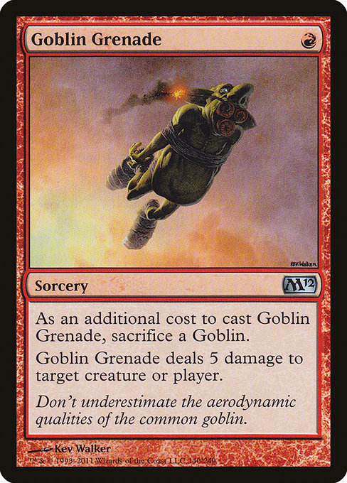 Goblin Grenade [Magic 2012] | Gam3 Escape