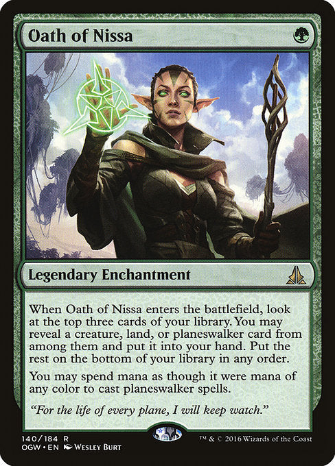 Oath of Nissa [Oath of the Gatewatch] | Gam3 Escape