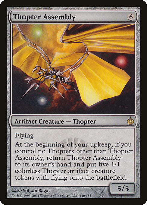Thopter Assembly [Mirrodin Besieged] | Gam3 Escape