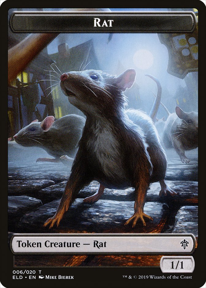 Rat [Throne of Eldraine Tokens] | Gam3 Escape