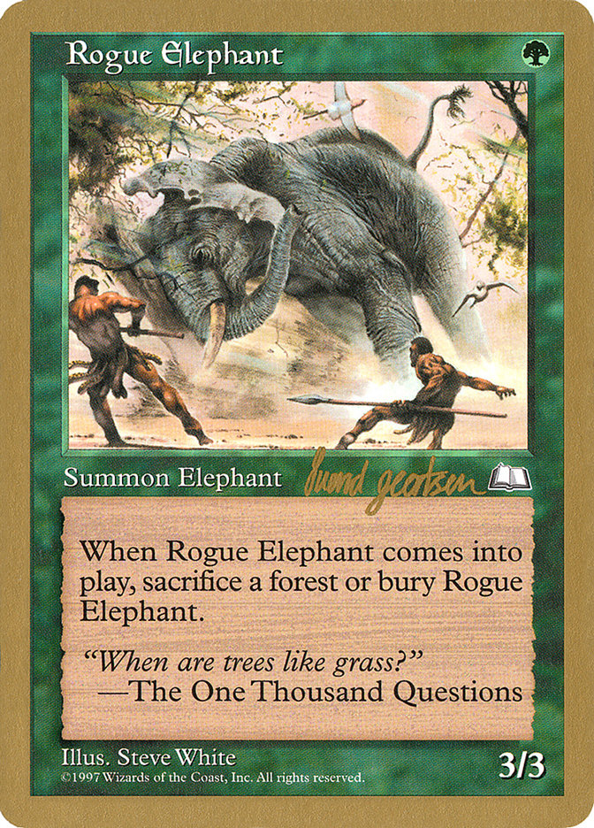 Rogue Elephant (Svend Geertsen) [World Championship Decks 1997] | Gam3 Escape