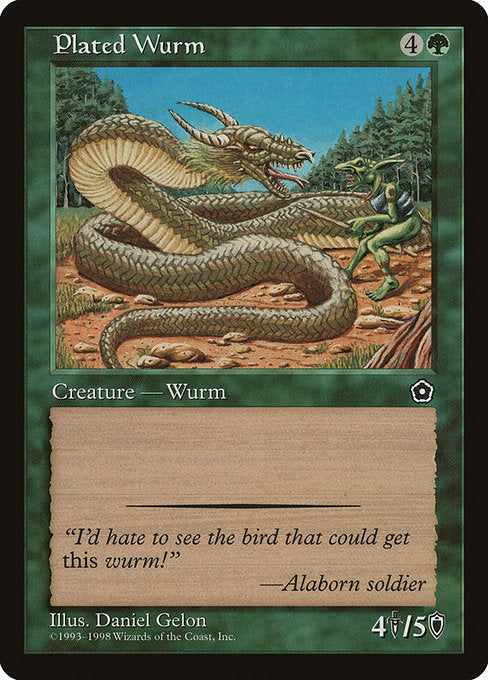Plated Wurm [Portal Second Age] | Gam3 Escape