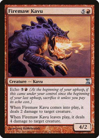 Firemaw Kavu [Time Spiral] | Gam3 Escape