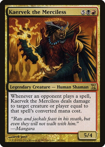 Kaervek the Merciless [Time Spiral] | Gam3 Escape