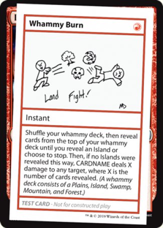 Whammy Burn (2021 Edition) [Mystery Booster Playtest Cards] | Gam3 Escape
