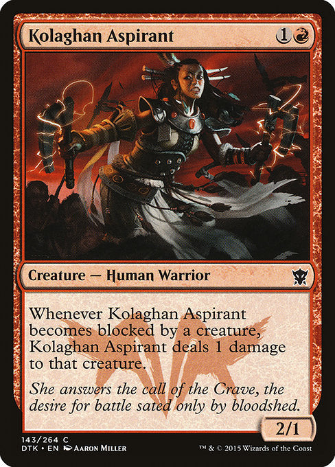 Kolaghan Aspirant [Dragons of Tarkir] | Gam3 Escape