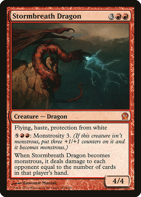 Stormbreath Dragon [Theros] | Gam3 Escape