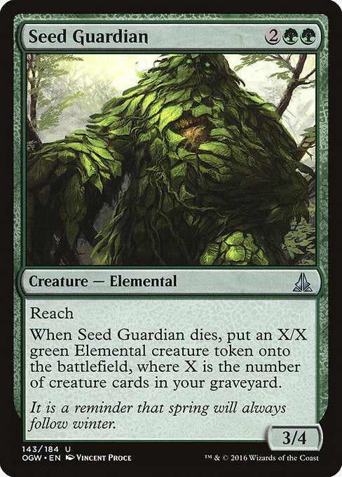 Seed Guardian [Oath of the Gatewatch] | Gam3 Escape