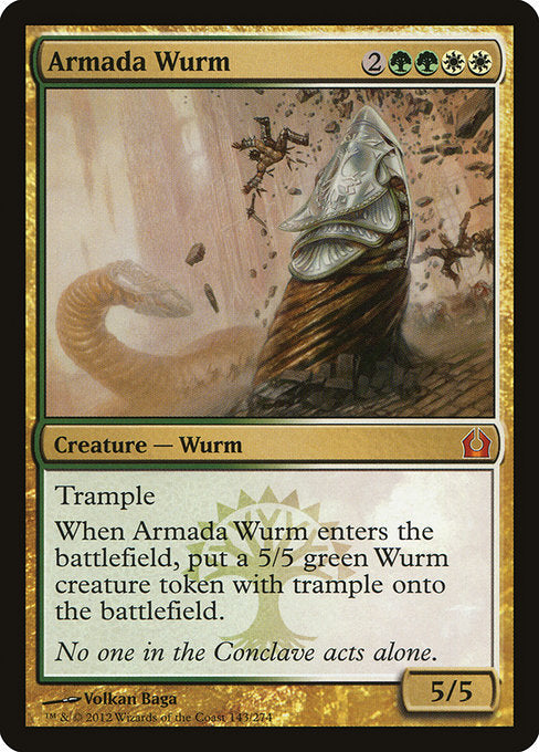 Armada Wurm [Return to Ravnica] | Gam3 Escape