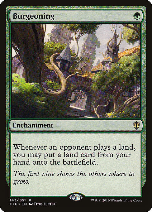 Burgeoning [Commander 2016] | Gam3 Escape