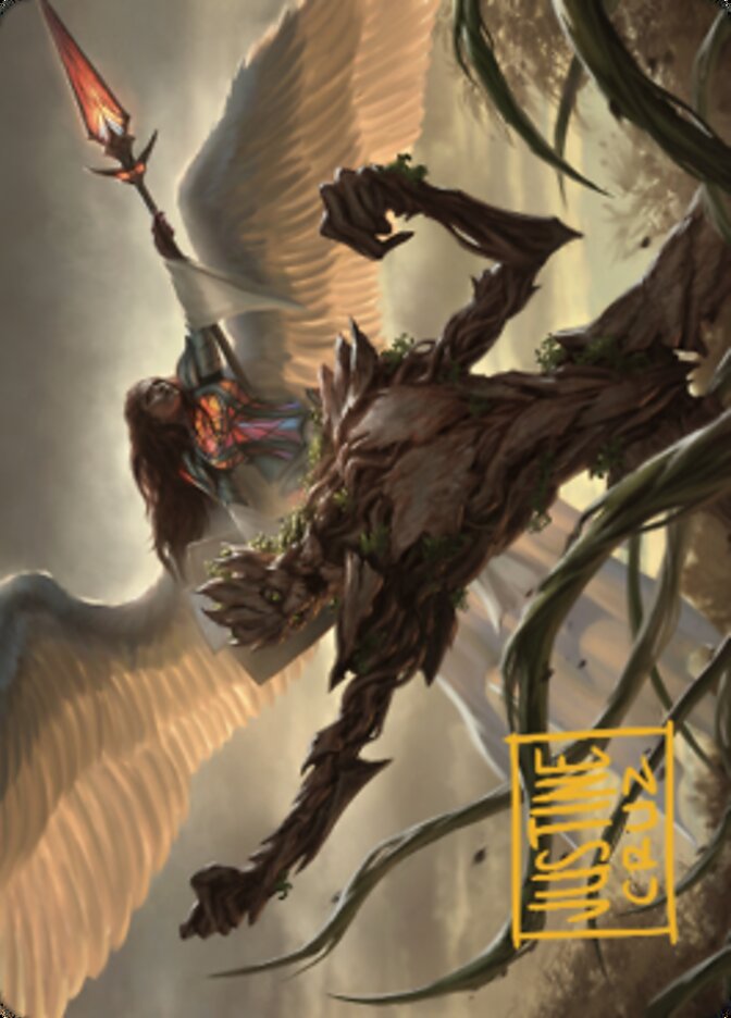 Strength of the Coalition Art Card (Gold-Stamped Signature) [Dominaria United Art Series] | Gam3 Escape