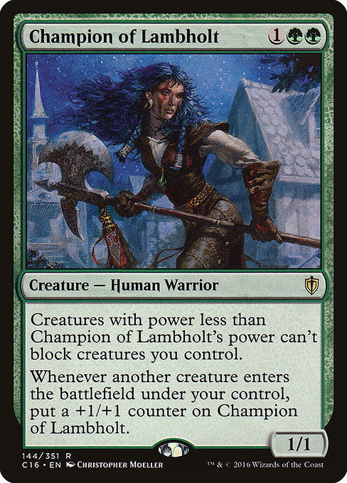 Champion of Lambholt [Commander 2016] | Gam3 Escape