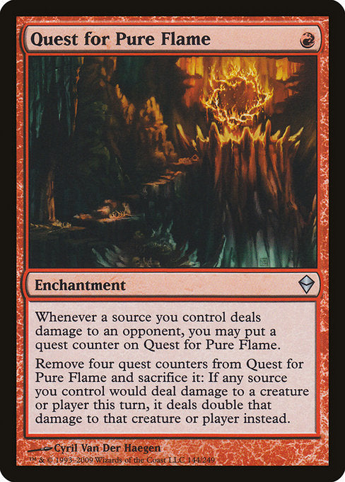 Quest for Pure Flame [Zendikar] | Gam3 Escape